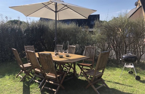 Gouville-sur-Mer Casa | Villa Noukey à 150m de la Plage et des Cabines