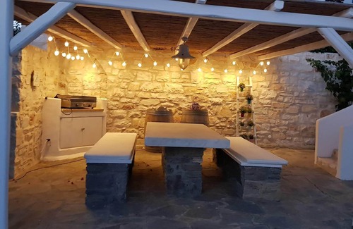 Chrissi Akti Villa | ENCANTO VILLA GOLDEN BEACH paros mar / playa más cercana-4-dormitorios 10 personas
