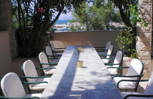 Mirce Villa | Villa en Brac con piscina, a pie de la ciudad y en la playa, villa croata en la playa