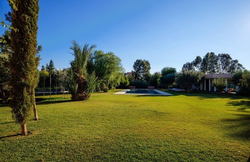 Ouahat Sidi Brahim Villa | Villa en una hectárea con una gran piscina privada cerca de Marrakech