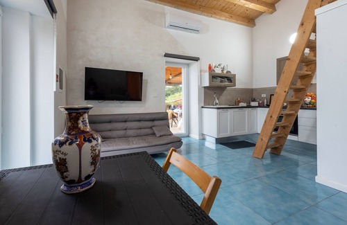 Cefalu Villa | Villa 'Orto Degli Ulivi' con vistas al mar, jardín y aire acondicionado
