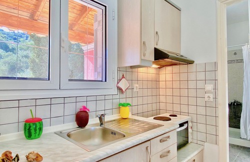 Agia Pelagia Chlomou Apartamento | Villa Ourania - Studio 4 garden view