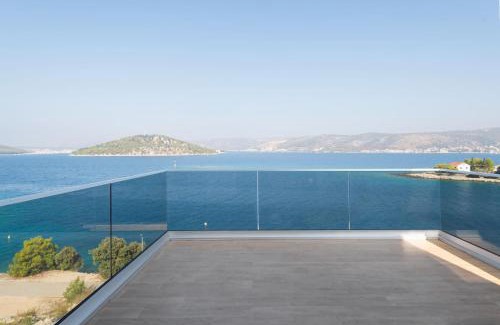 Razanj Villa | Villa Palm Bay 1, heated pool - 5 m from the sea