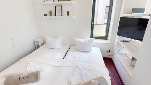 Warnemuende Apartamento | Villa Parkblick