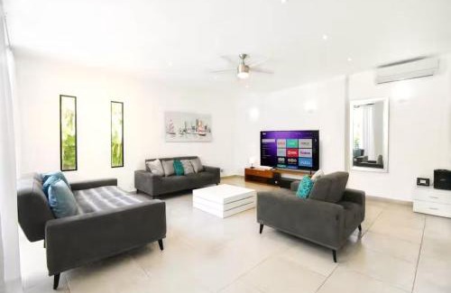 Playacar Villa | Villa Pearl, 5 minutes walk to the private beach