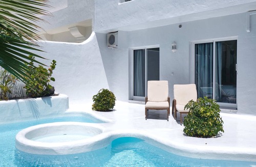 Geafond Villa | Villa Penélope con piscina privada, jacuzzi y excelente orientación al sol.