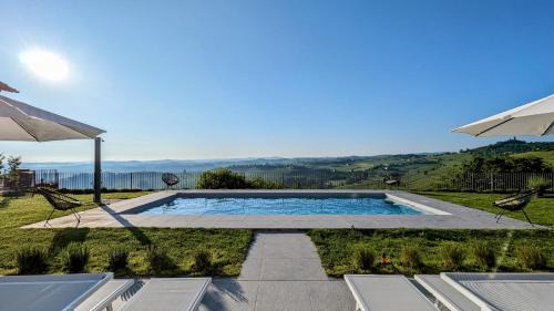 Costigliole d'Asti Casa | Villa Perla, hilltop location with pool