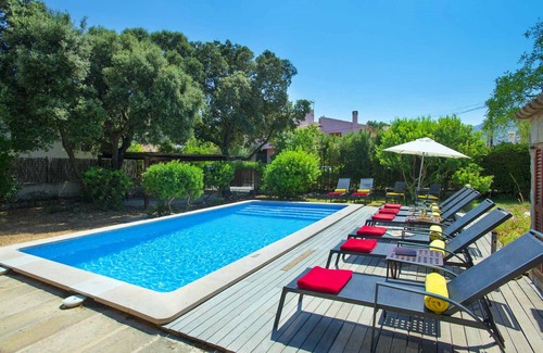 Cala San Vicente Villa | Villa Pi Tort, 4 dormitorios, con piscina y barbacoa privada, Cala San Vicente