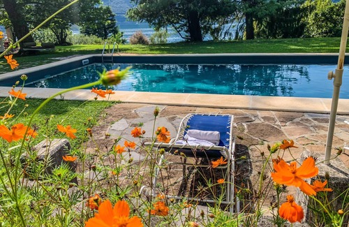 Lierna Villa | Villa "Pitti" cerca del Lago de Como con piscina, jardín y terraza