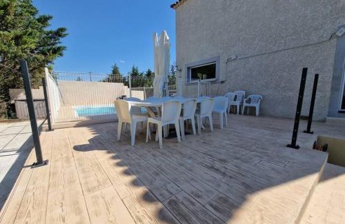 Saint-Privat-des-Vieux Casa | villa pour 10 personnes avec piscine et jacuzzi