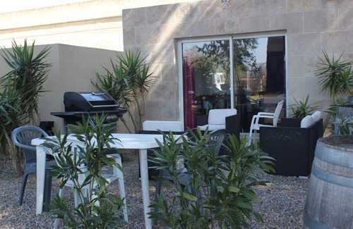 Saint-Cyprien Villa | Gran cabaña para 15 personas en St Cyprien gran jardín con árboles cerca de la playa