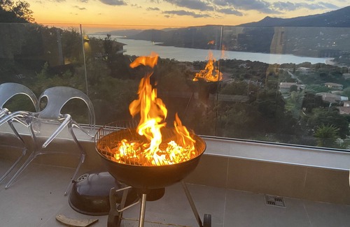 Viggianello Villa | Villa Propriano 6 a 8 personas Villa con piscina y vista al mar