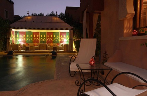 El Aggada Villa | Villa Riad. 4 dormitorios. Picina privada y estacionamiento gratis.