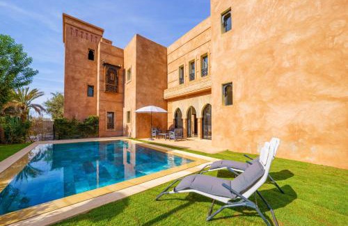 Annakhil Villa | Villa Riad Mamouni - piscine privée et jacuzzi