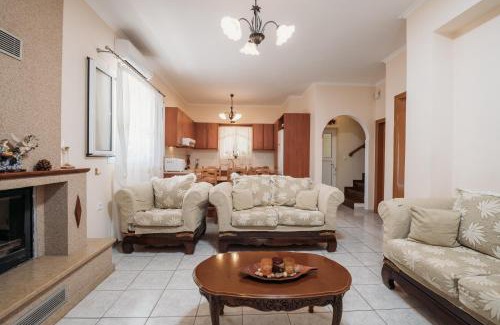 Neromilos Villa | Villa Rosa 3 Bedroom with Sea View