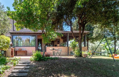 Abbadia di Montepulciano Cabina | Villa Sangiovese con ampio Giardino