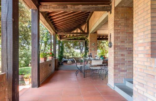 Abbadia di Montepulciano Cabina | Villa Sangiovese con ampio Giardino