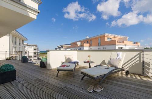 Boergerende-Rethwisch Apartamento | Villa Sanddorn 14 - Luxus mit Meerblick