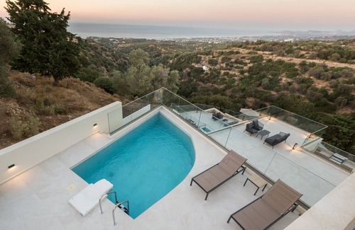 Rethymno Villa | Villa Santa Eirini 2 - With Heated Pool