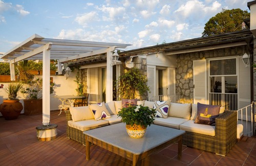 Schiazzano Villa | Villa con vistas al mar terraza Sorrento Costa de Amalfi