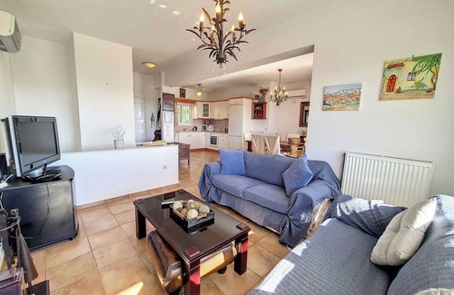 Kilada Villa | Villa 'Seaview with Pool For 6' con vistas al mar, Wi-Fi y aire acondicionado