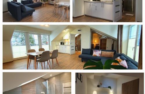 Kudowa Zdroj Apartamento | Villa Sjesta komfortowe apartamenty, prywatny parking, gratis parking w centrum miasta