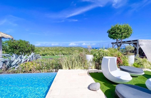 Saint-Francois Villa | Villa Solumi, vista al mar impresionante