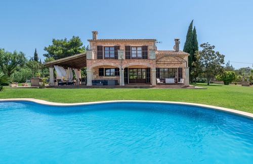 Muro Villa | Villa 'Son Sant Marti Gran' con vistas a la montaña, Wi-Fi y aire acondicionado