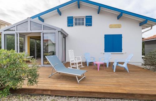 Biscarrosse Plage Casa | Villa T4 à Biscarrosse Plage, jardin privé, WiFi, 50m de la plage, 6 personnes - FR-1-521-150