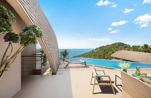 Chaweng City Center Villa | Villa Tao @ Comoon 3 Br impresionantes vistas al mar
