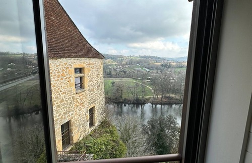 Carsac-Aillac Villa | Villa Turnac, Pour 12 Personnes, Piscine Chauffée. Vue Unique sur la Dordogne!