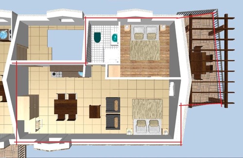 Zaostrog Apartamento | Villa two brothers - apartment 4