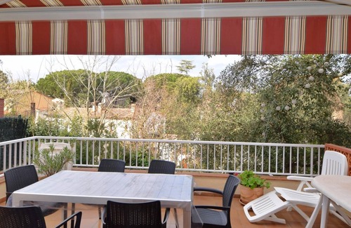 Santa Cristina de Aro Cabaña | VILLA VALL, ADOSADA CON AIRE ACONDICIONADO Y TERRAZA