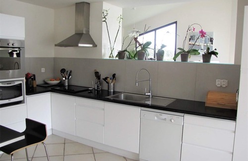 Villeneuve-les-Avignon Villa | Villa Contemporánea, piscina privada, vista panoramica, cerca cuidad de Avignon