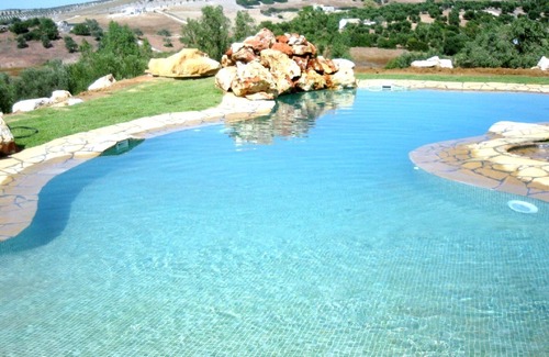 Arcos de la Frontera Cabaña | Villa con wifi gratis y 2 piscinas: exterior y cubierta en Arcos de la Frontera