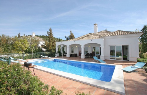 Arcos de la Frontera Villa | Villa con piscina privada frente Fila campo de golf. Vistas de Arcos de la Frontera.