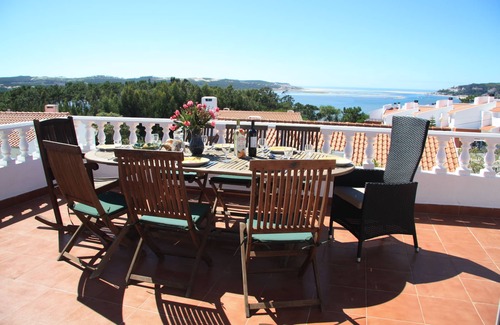 Caldas da Rainha Villa | Villa Con Vistas Panorámicas Sobre La Laguna De Obidos Al Océano Atlántico