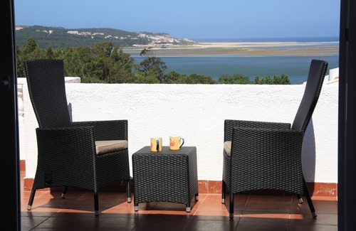 Caldas da Rainha Villa | Villa Con Vistas Panorámicas Sobre La Laguna De Obidos Al Océano Atlántico