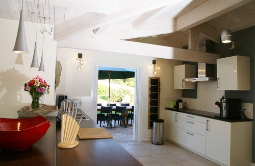 Sainte-Marie-de-Re Villa | Villa con piscina y amplio jardín, cerca del mar, 10 personas.