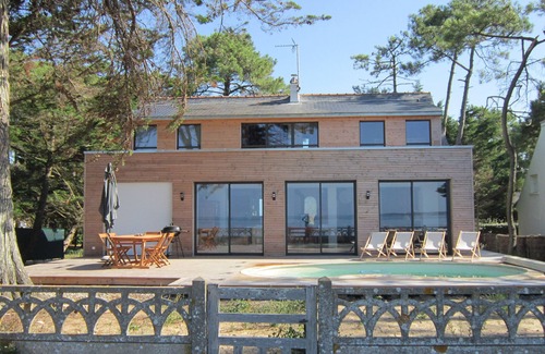 Asserac Villa | Villa con piscina frente al mar - región de Baule