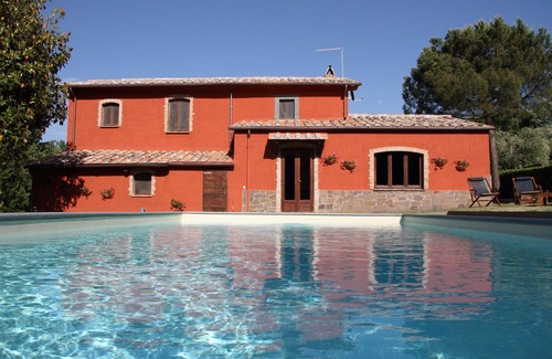 Bagnoregio Villa | villa con piscina en civita di bagnoregio