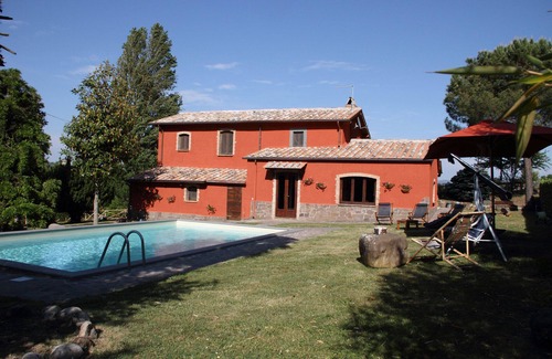 Bagnoregio Villa | villa con piscina en civita di bagnoregio