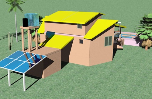 Mar Lodj Casa | Villa con piscina en una isla de Senegal (Sine Saloum)