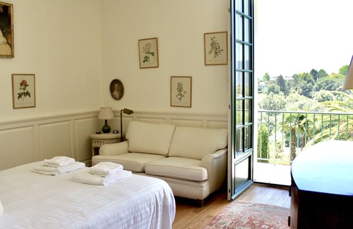 Ciboure Villa | Villa con piscina, vistas al océano y la cordillera de los Pirineos.