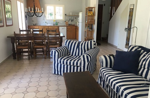 Saint-Cyprien Plage Villa | Villa con piscina privada, 400 ma la playa, 1 km al golf