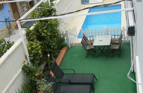 Miramar Beach Villa | Villa con piscina privada, terraza y a menos de 80 metros del mar
