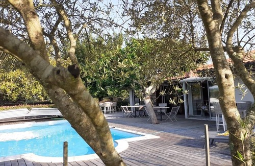 Bias Villa | Villa with swimming pool 6km from Lespecier beach and Mimizan beach, Contis