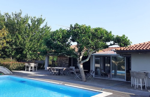 Bias Villa | Villa with swimming pool 6km from Lespecier beach and Mimizan beach, Contis