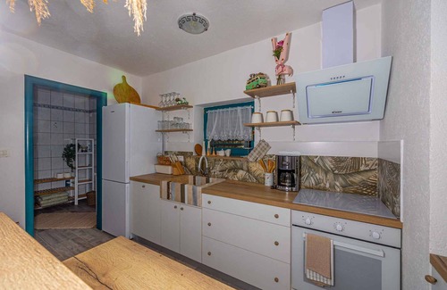 Jadranovo Villa | Casa vacacional con terraza y vista al mar