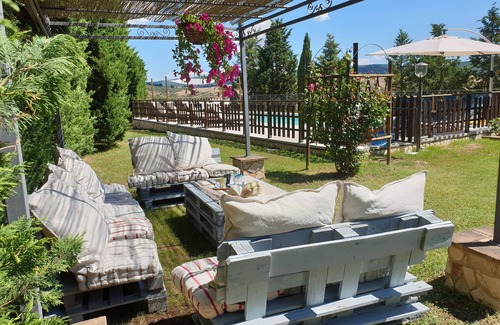Asciano Villa | Villa con maravillosas vistas en el área de Creta Senesi